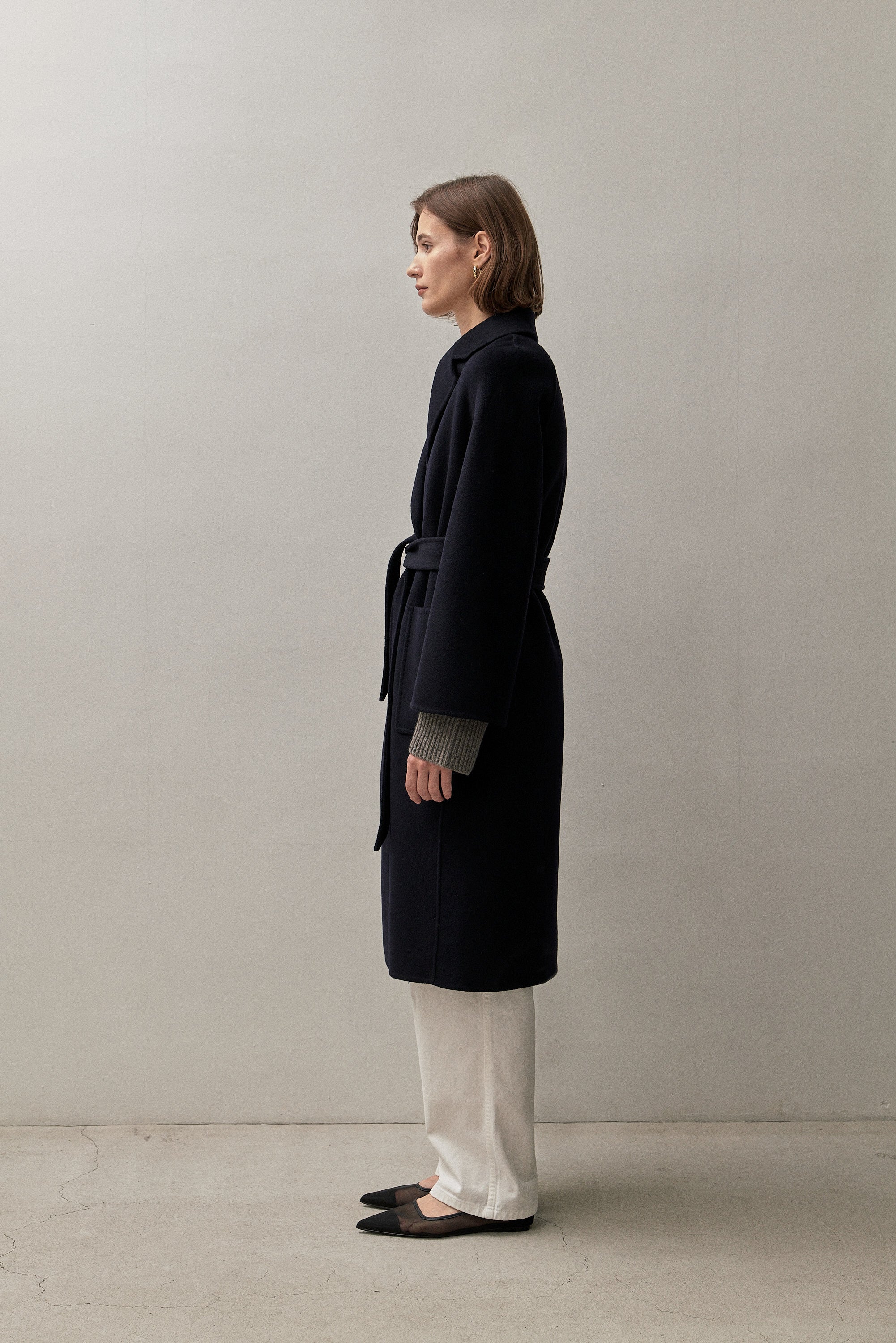 THE CLASSIC COAT - NAVY – THE CURATED