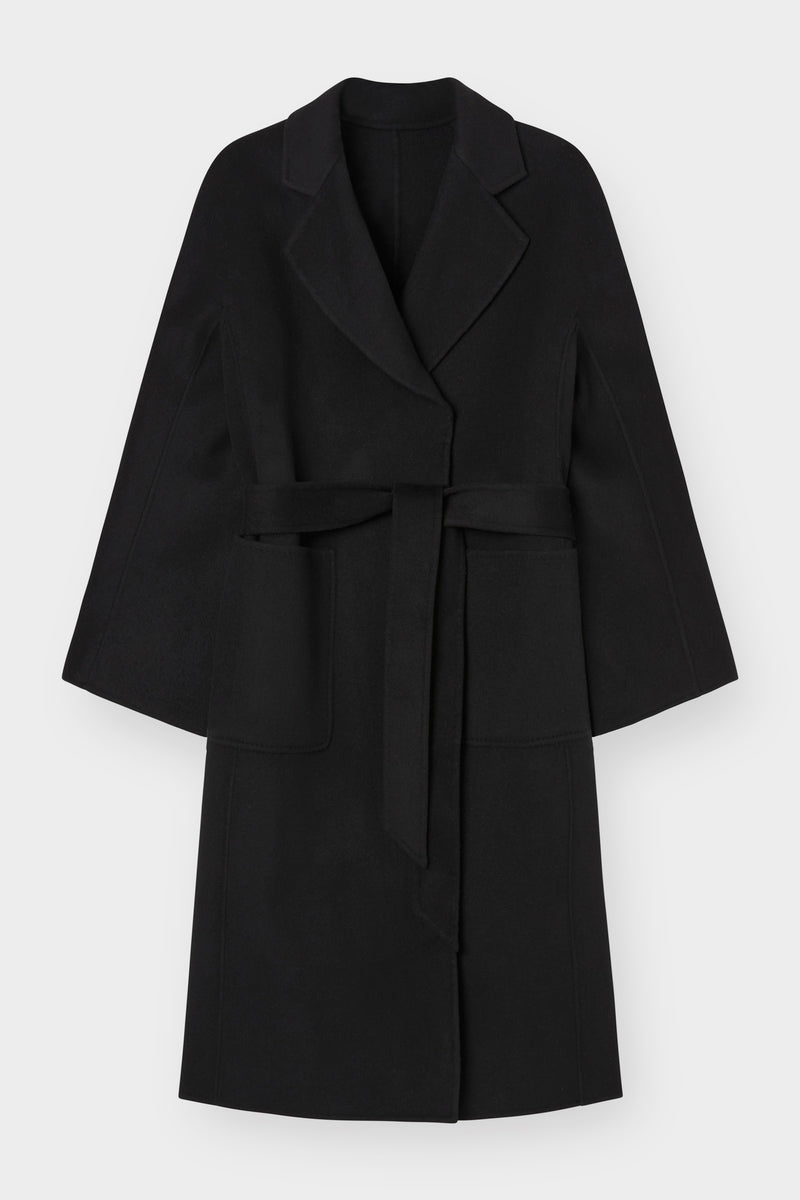 The curated London Coat Black XXS The Curated coats for Women