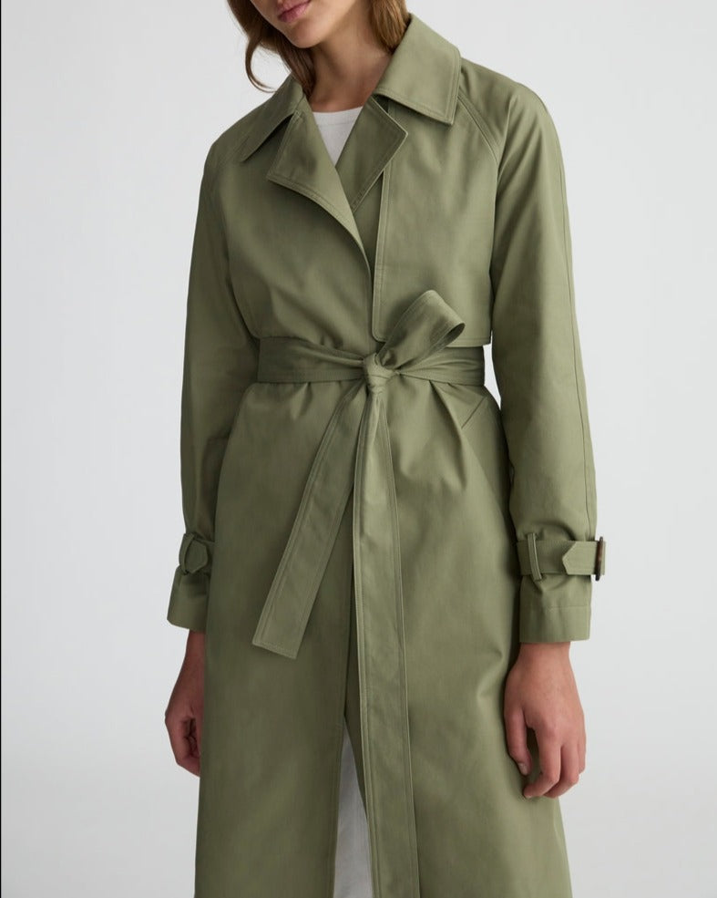 THE CLASSIC TRENCH GREEN THE CURATED